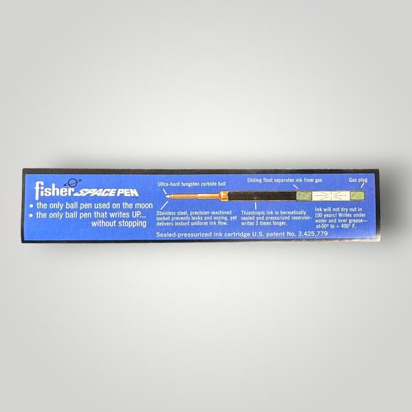 Fisher SPACEPEN B1 Original Shuttle Style Pen NASA Writes Underwater New in Box - Picture 2 of 3